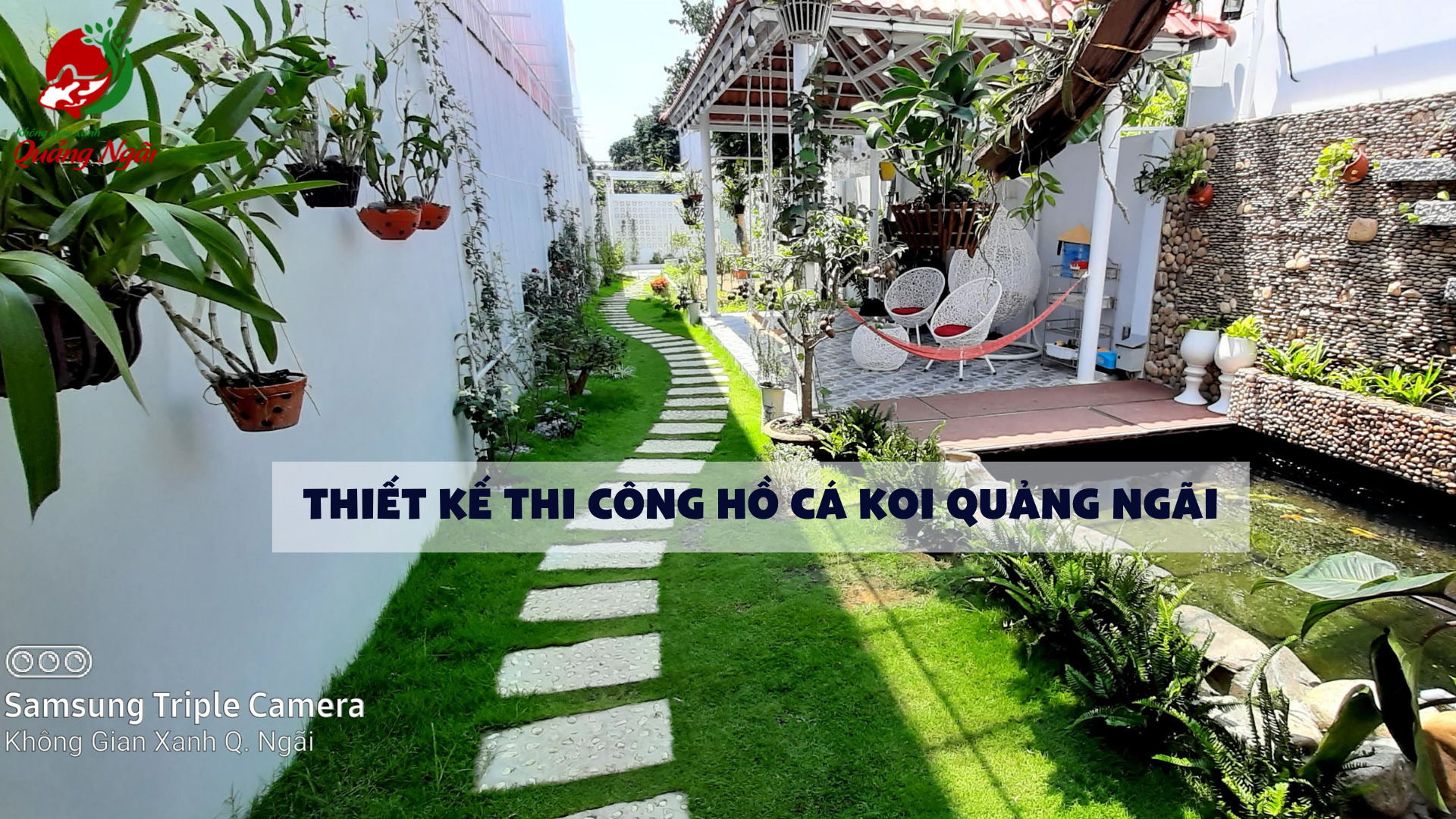 thi công hồ cá koi quảng ngãi