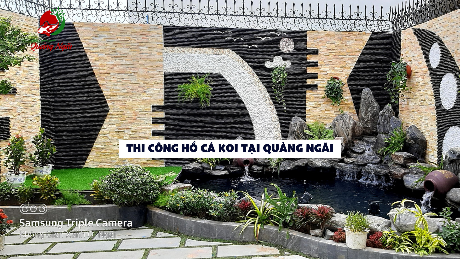 thi công sân vườn quảng ngãi