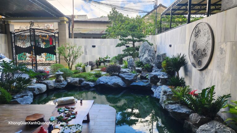 Hồ Cá Koi Chuẩn Phong Thủy